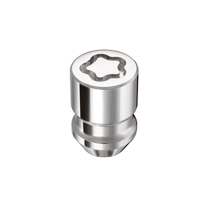 McGard Wheel Lock Nut Set - 5pk. (Cone Seat) M12X1.5 / 13/16 Hex / 1.28in. Length - Chrome - Black Ops Auto Works