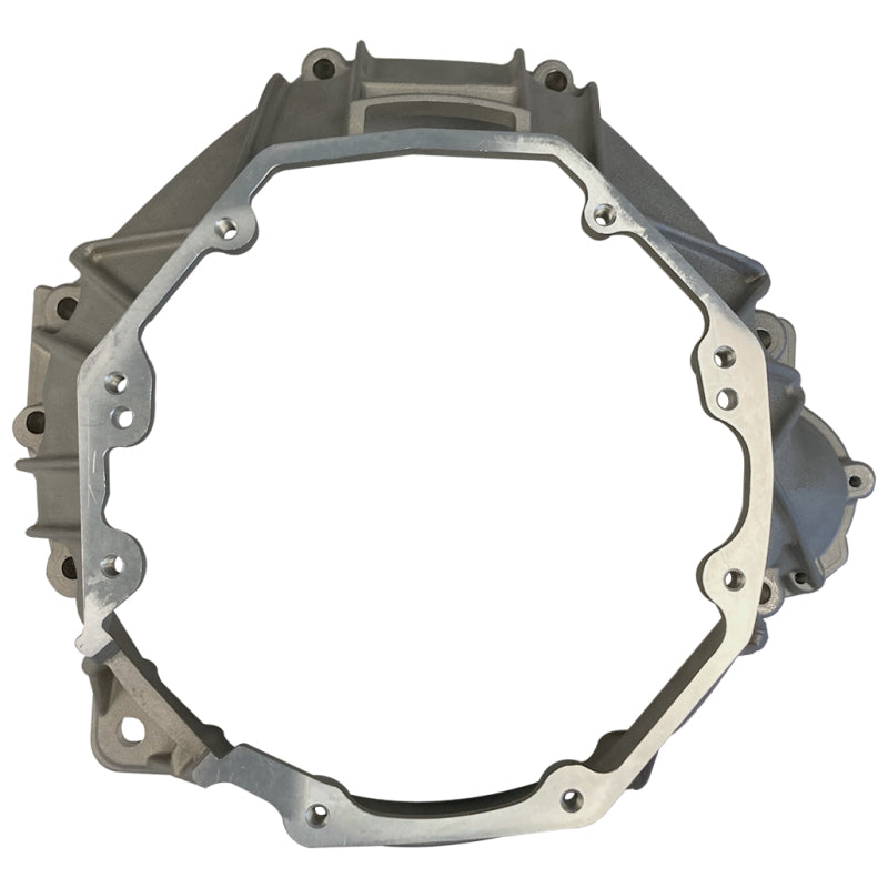 McLeod 8580 aluminum bellhousing Ford Modular to T-56 side view