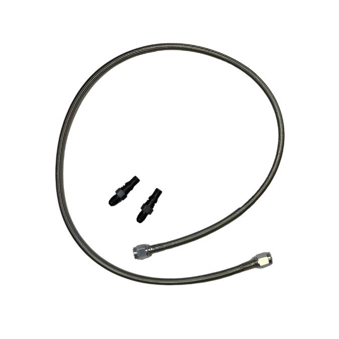 McLeod Line Assy Mustang 2005-Up 36in With Male Wire Clip Fittings - Black Ops Auto Works