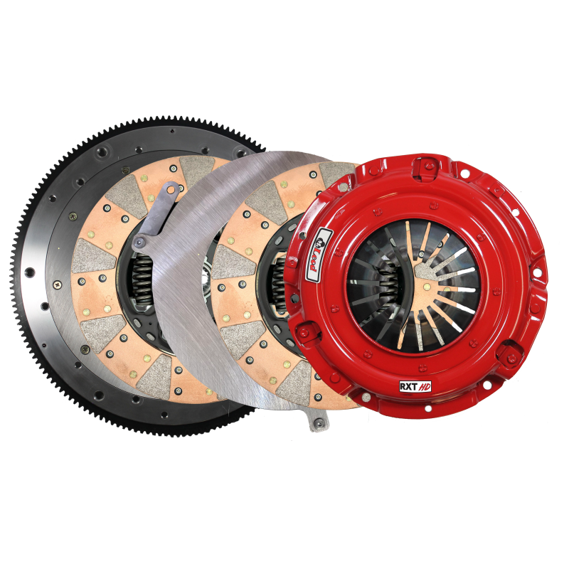 McLeod RXT HD Twin Disc Clutch Kit with Aluminum Flywheel for 2018-2023 Ford Mustang - McLeod Racing MLR6333807HD