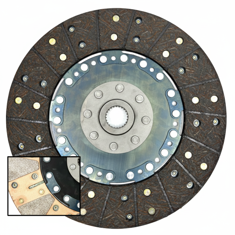 McLeod Racing RST HD Twin Clutch Kit for Large Diameter Flywheel, Red Ring, 1-1/8x26 Spline - McLeod Racing MLR6911-07MD