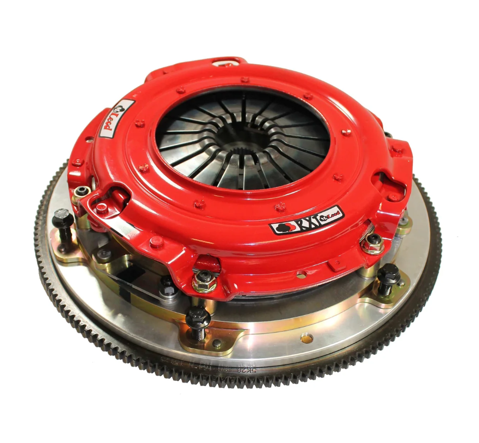 McLeod Racing McLeod RXT HD Twin Clutch Toyota 2JZ T56 Trans w/Steel FW 1-1/8in x 24 Spline