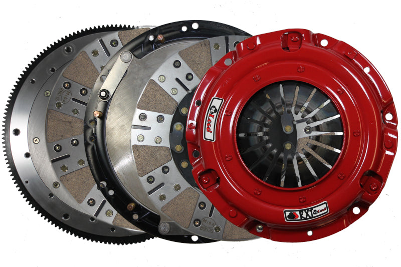 McLeod RXT Twin Power Pack 96-10 Ford 4.6L/5.4L 1-1/16in 10 Spline Ceramic Facing w/Steel FW - Black Ops Auto Works