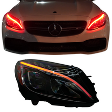 Load image into Gallery viewer, RGB Halo Kits Mercedes Benz C-Class RGBW Multicolor DRL Boards (2015-2023)