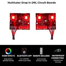Load image into Gallery viewer, RGB Halo Kits Mercedes Benz C-Class RGBW Multicolor DRL Boards (2015-2023)
