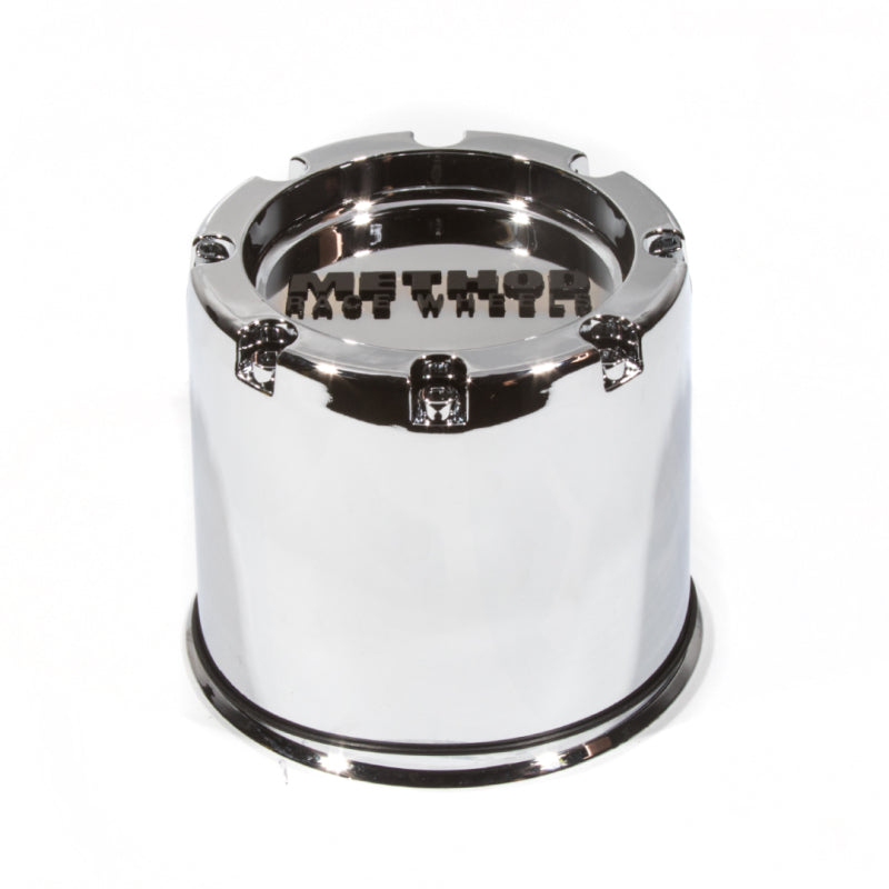 Method Wheels Method Cap 1524 - 130mm - 2 Piece - Chrome - Push Thru
