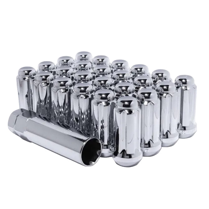 Method Race Wheels chrome spline lug kit M14x1.5 6-lug 24 nuts with lug key