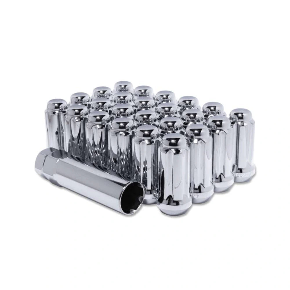 Method Lug Kit - Extended Thread Spline - M14X1.5 - 6 Lug Kit - Chrome - 24 Nuts - Method Wheels MRWLK-S1415ET-40-24C