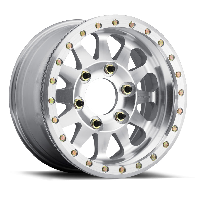 Method Wheels Method MR101 Beadlock 17x9 -12mm Offset 6x5.5 108mm CB Raw Machined w/BH-H24125 Wheel