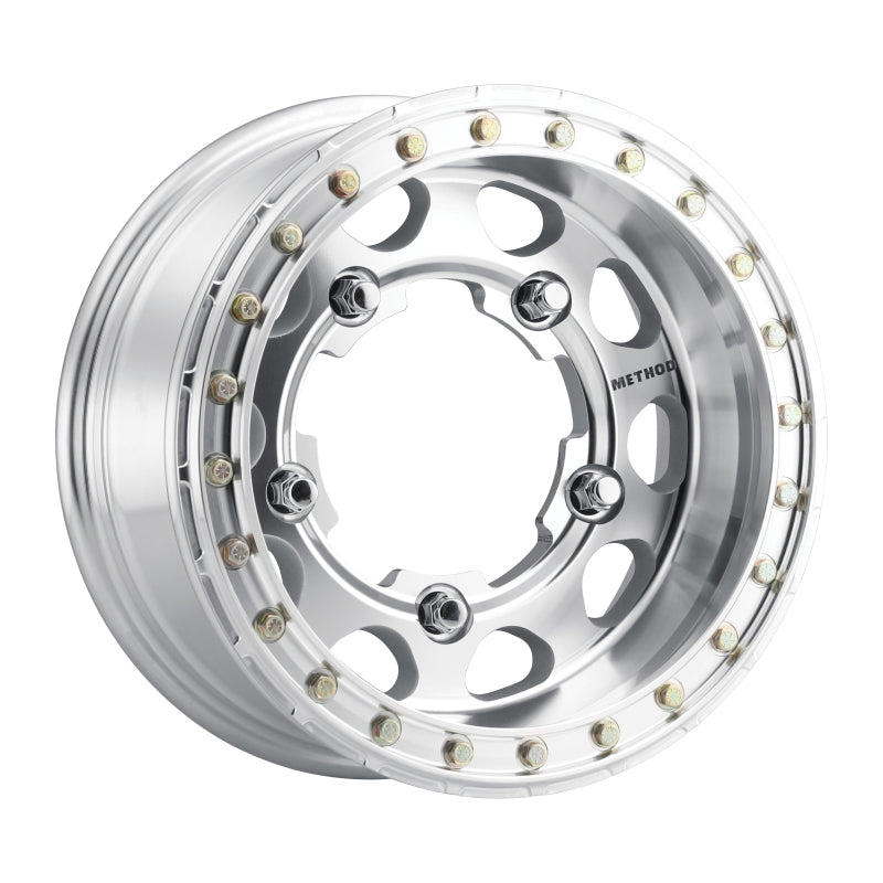 Method Wheels Method MR103 Buggy Beadlock 15x4.5 -25mm Offset 5x205 160mm CB Raw Machined w/BH-H24100 Wheel