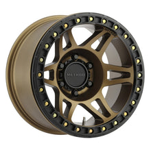 Load image into Gallery viewer, Method Wheels Method MR106 Beadlock 17x9 -44mm Offset 5x5 71.5mm CB Method Bronze w/BH-H24125 Wheel