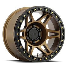 Load image into Gallery viewer, Method Wheels Method MR106 Beadlock 17x9 -44mm Offset 8x6.5 130.81mm CB Method Bronze w/BH-H36125 Wheel