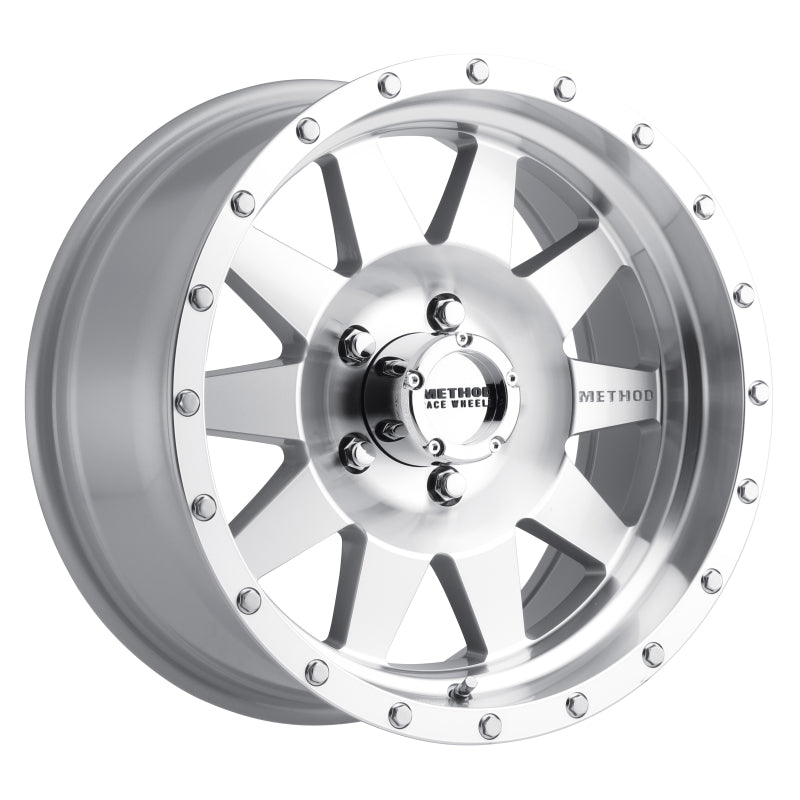 Method MR301 The Standard 16x8 0mm Offset 5x4.5 83mm CB Machined/Clear Coat Wheel - Black Ops Auto Works