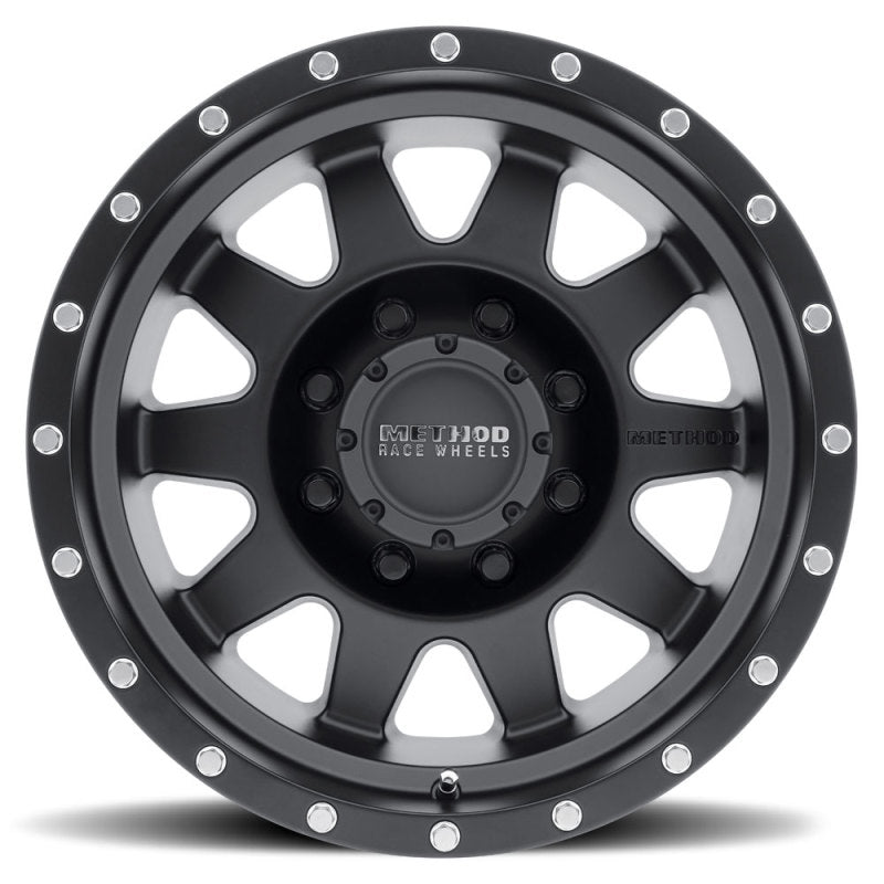Method Wheels Method MR301 The Standard 16x8 0mm Offset 8x6.5 130.81mm CB Matte Black Wheel