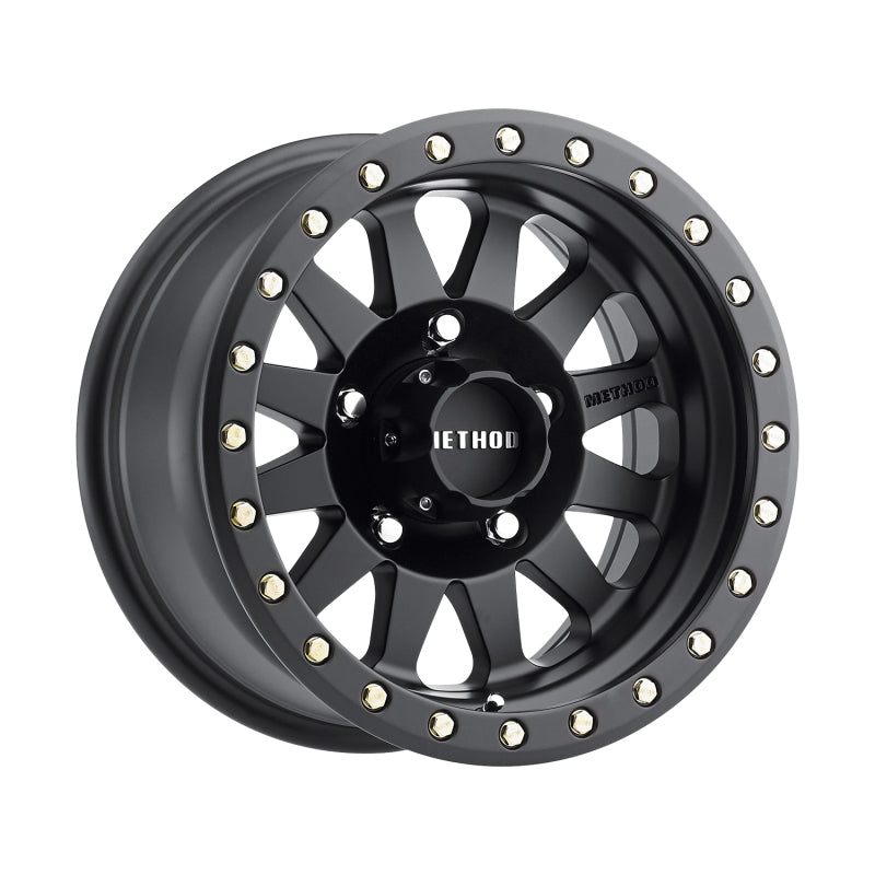 Method Wheels Method MR304 Double Standard 15x10 -50mm Offset 5x4.5 83mm CB Matte Black Wheel