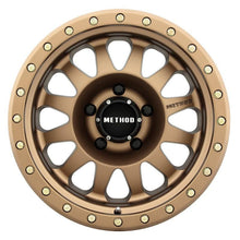 Load image into Gallery viewer, Method Wheels Method MR304 Double Standard 15x8 -24mm Offset 5x4.5 83mm CB Method Bronze Wheel
