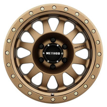 Load image into Gallery viewer, Method Wheels Method MR304 Double Standard 17x8.5 0mm Offset 6x5.5 108mm CB Method Bronze Wheel