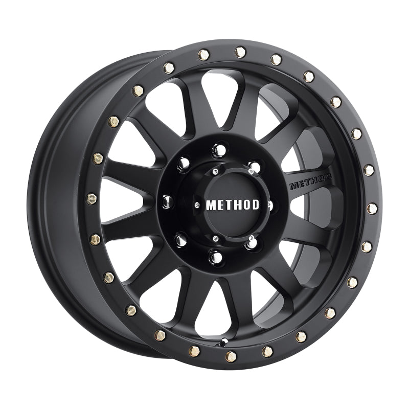 Method Wheels Method MR304 Double Standard 17x8.5 0mm Offset 8x170 130.81mm CB Matte Black Wheel