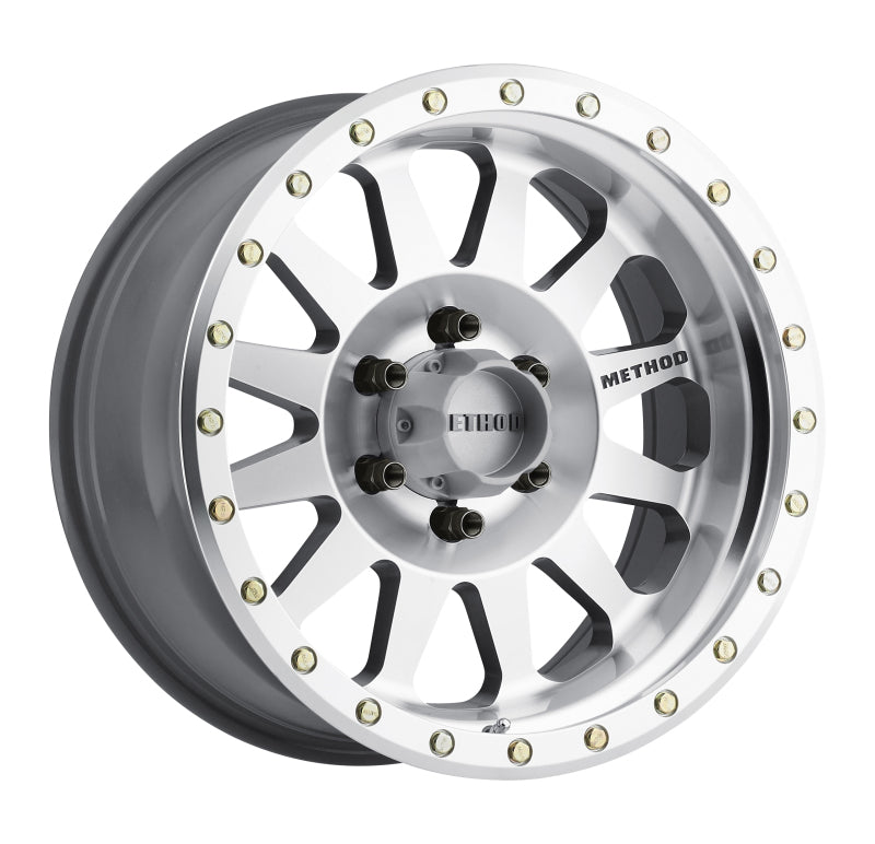Method Wheels Method MR304 Double Standard 18x9 -12mm Offset 6x5.5 108mm CB Machined/Clear Coat Wheel