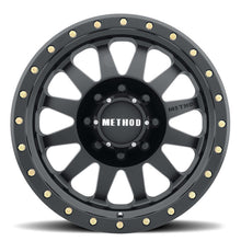 Load image into Gallery viewer, Method Wheels Method MR304 Double Standard 18x9 -12mm Offset 8x6.5 130.81mm CB Matte Black Wheel