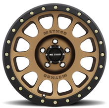Load image into Gallery viewer, Method Wheels Method MR305 17x8.5 25mm Offset 5x150 116.5mm Centerbore Method Bronze - Matte Black