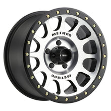 Load image into Gallery viewer, Method Wheels Method MR305 NV 16x8 0mm Offset 5x4.5 83mm CB Machined/Black Street Loc Wheel