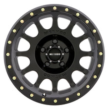 Load image into Gallery viewer, Method MR305 NV 17x8.5 0mm Offset 5x4.5 83mm CB Matte Black Wheel - Black Ops Auto Works