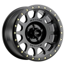 Load image into Gallery viewer, Method MR305 NV 17x8.5 0mm Offset 5x4.5 83mm CB Matte Black Wheel - Black Ops Auto Works