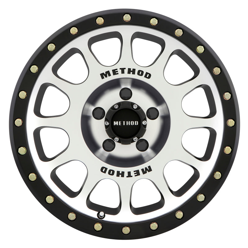 Method MR305 NV 17x8.5 0mm Offset 5x5.5 108mm CB Machined/Black Street Loc Wheel - Black Ops Auto Works
