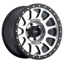 Load image into Gallery viewer, Method Wheels Method MR305 NV 17x8.5 0mm Offset 6x5.5 108mm CB Machined/Black Street Loc Wheel