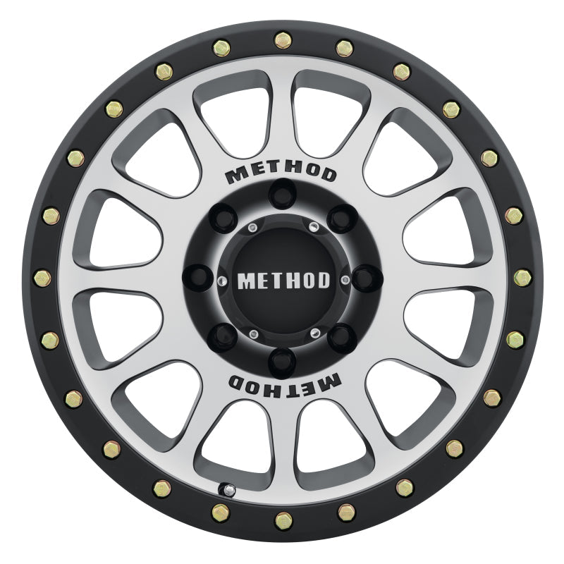 Method Wheels Method MR305 NV 17x8.5 0mm Offset 8x170 130.81mm CB Machined/Black Street Loc Wheel