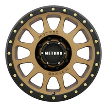 Load image into Gallery viewer, Method Wheels Method MR305 NV 17x8.5 0mm Offset 8x170 130.81mm CB Method Bronze/Black Street Loc Wheel