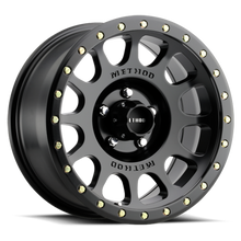 Load image into Gallery viewer, Method Wheels Method MR305 NV 18x9 0mm Offset 5x150 116.5mm CB Matte Black Street Loc Wheel