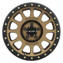 Load image into Gallery viewer, Method Wheels Method MR305 NV 18x9 0mm Offset 5x150 116.5mm CB Method Bronze/Black Street Loc Wheel