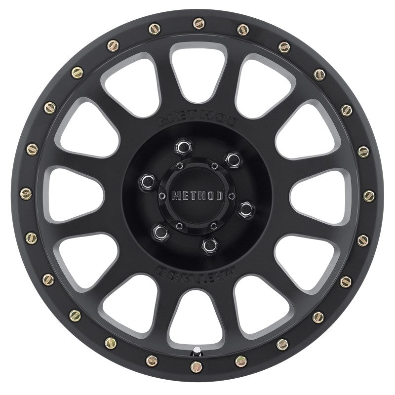 Method Wheels Method MR305 NV 18x9 0mm Offset 6x135 94mm CB Method Matte Black Street Loc Wheel