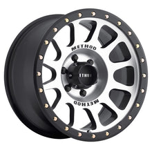 Load image into Gallery viewer, Method Wheels Method MR305 NV 18x9 0mm Offset 6x5.5 108mm CB Machined/Black Street Loc Wheel