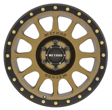 Load image into Gallery viewer, Method Wheels Method MR305 NV 18x9 0mm Offset 6x5.5 108mm CB Method Bronze/Black Street Loc Wheel