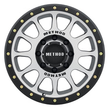 Load image into Gallery viewer, Method Wheels Method MR305 NV 18x9 +18mm Offset 8x170 130.81mm CB Machined/Black Street Loc Wheel