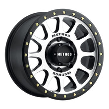 Load image into Gallery viewer, Method Wheels Method MR305 NV 18x9 +18mm Offset 8x170 130.81mm CB Machined/Black Street Loc Wheel