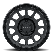 Load image into Gallery viewer, Method Wheels Method MR305 NV 18x9 +25mm Offset 5x150 116.5mm CB Gloss/Matte Black Street Loc Wheel