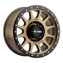 Load image into Gallery viewer, Method Wheels Method MR305 NV 20x10 -18mm Offset 8x170 130.81mm CB Bronze Wheel