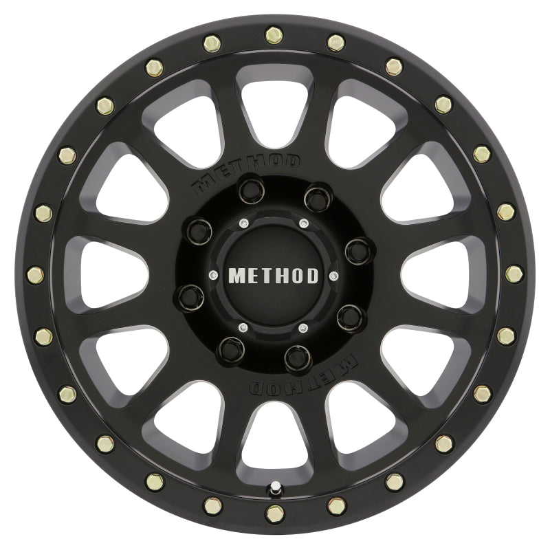 Method MR305 NV HD 18x9 +18mm Offset 8x6.5 130.81mm CB Matte Black Wheel - Black Ops Auto Works