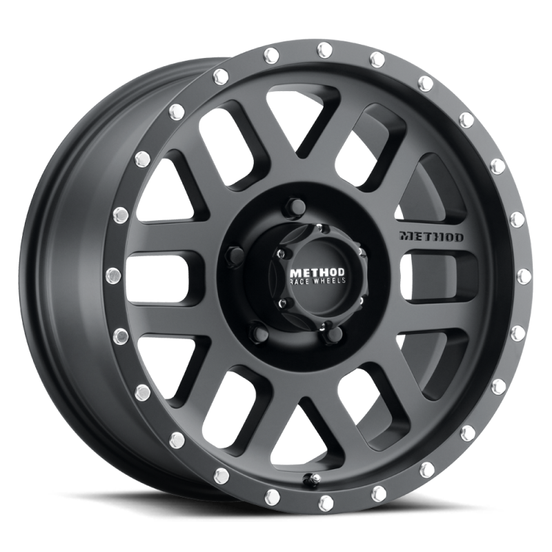 Method Wheels Method MR306 Mesh 17x8.5 0mm Offset 5x4.5 83mm CB Matte Black Wheel