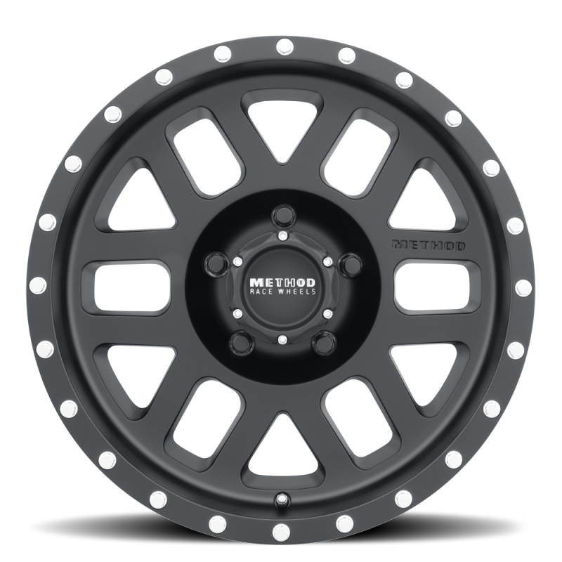 Method Wheels Method MR306 Mesh 17x8.5 0mm Offset 5x4.5 83mm CB Matte Black Wheel