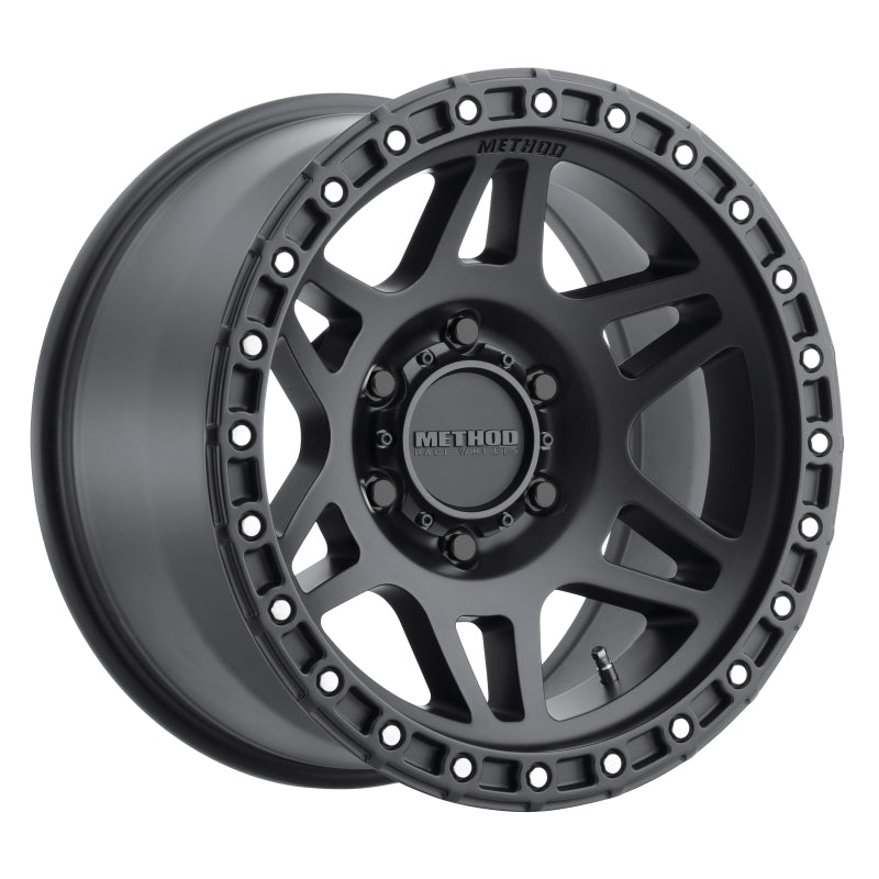 Method MR312 17x8.5 0mm Offset 6x135 87mm CB Matte Black Wheel - Black Ops Auto Works