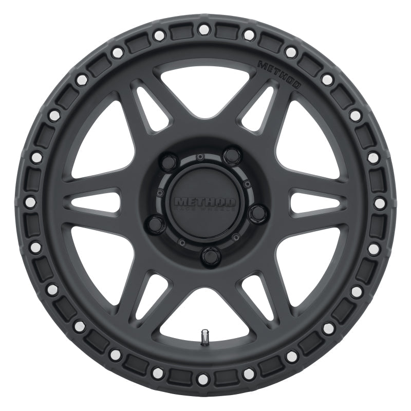 Method MR312 17x9 -12mm Offset 5x5 71.5mm CB Matte Black Wheel - Black Ops Auto Works