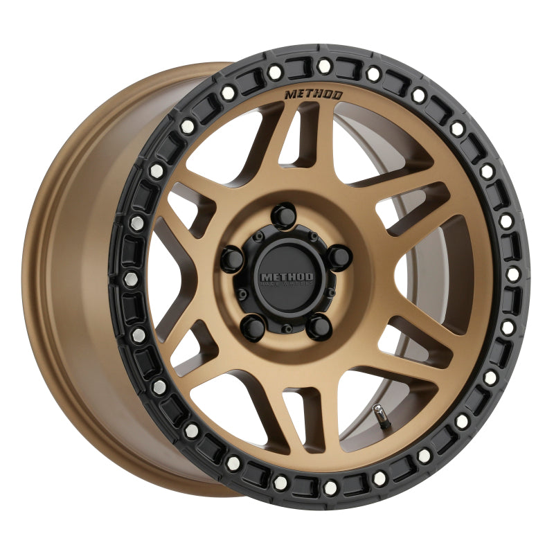 Method Wheels Method MR312 17x9 -12mm Offset 5x5 71.5mm CB Method Bronze/Black Street Loc Wheel