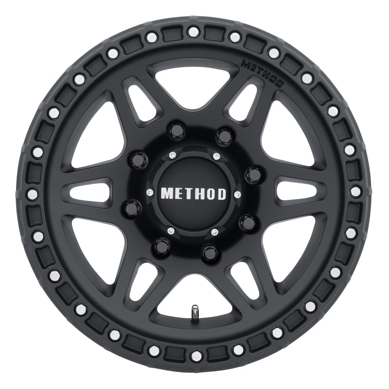 Method Wheels Method MR312 18x9 +18mm Offset 8x180 130.81mm CB Matte Black Wheel