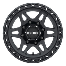 Load image into Gallery viewer, Method Wheels Method MR312 18x9 +18mm Offset 8x180 130.81mm CB Matte Black Wheel