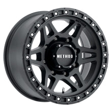 Load image into Gallery viewer, Method Wheels Method MR312 18x9 +18mm Offset 8x180 130.81mm CB Matte Black Wheel